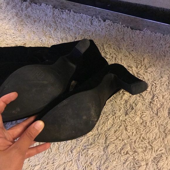 Over the knees suede boots - Picture 4 of 6